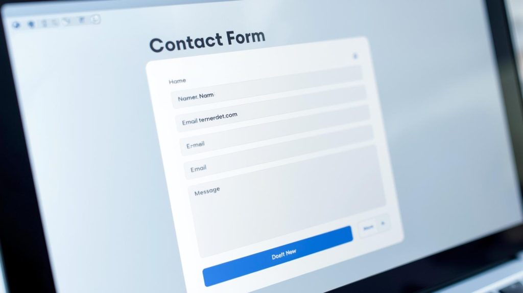 diseño web formularios