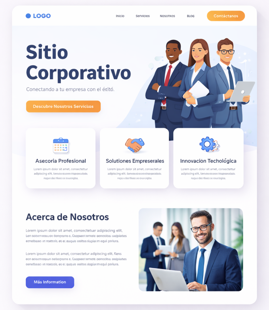 sitio corporativo